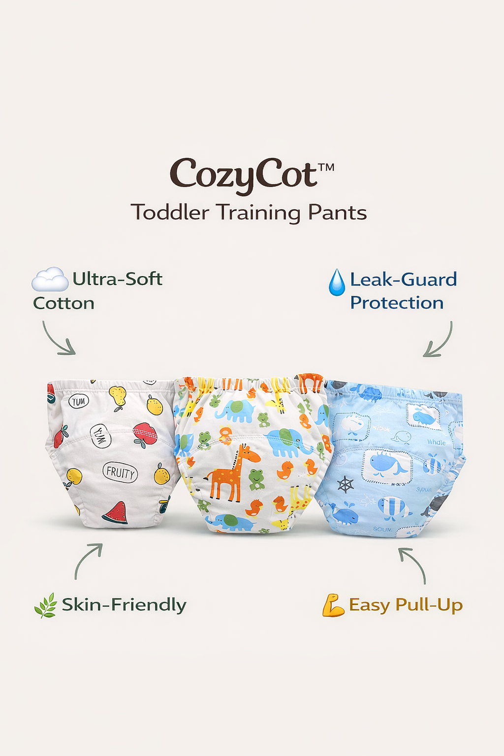 CozyCot™ Toddler Training Pants